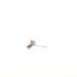 Bundel kokos ketting possy naturel op stok 10cm