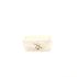 Houten planter dennenhout whitewashed met print rendier rechthoek 24x14 H10 B20x10cm