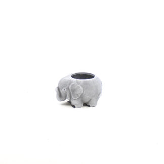 Keramiek olifant grijs ES10,5cm