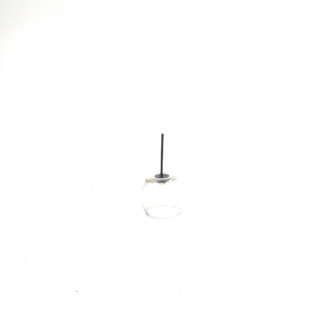 Ronde glasbal helder D8 H7 op steker 7,5cm