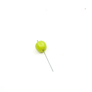 Appel groen D4,5cm op steker 8cm
