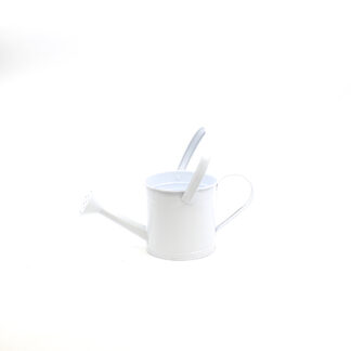 Gieter met hengsel wit D14,3 H14cm