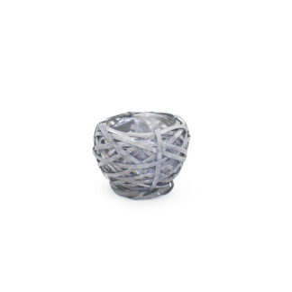 Bolmand spaanhout grijs D15cm (midden), top D10,5cm
