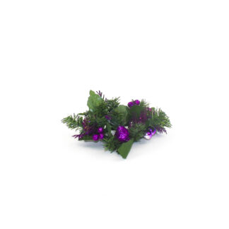 Krans paars D18cm (8)
