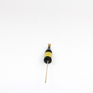 Champagne fles H11 op steker 10cm